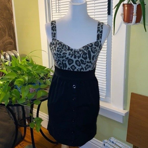 Leopard Print Dress - Picture 1 of 16